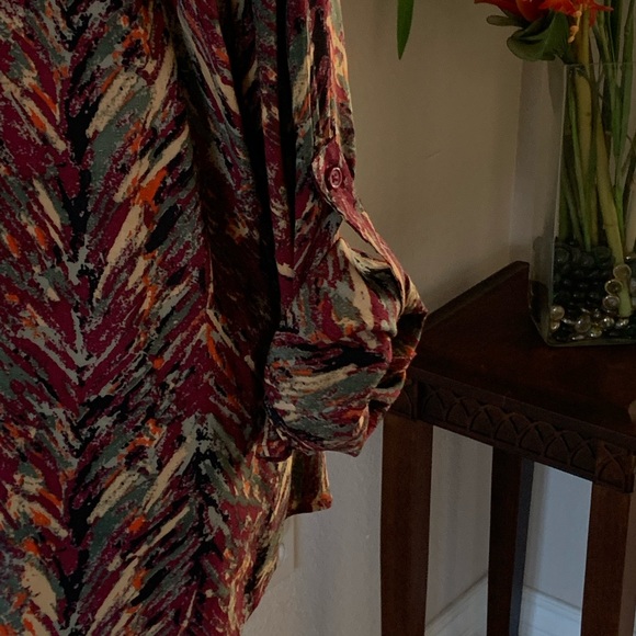 Westbound long/3quart sleeve button down - Picture 3 of 5